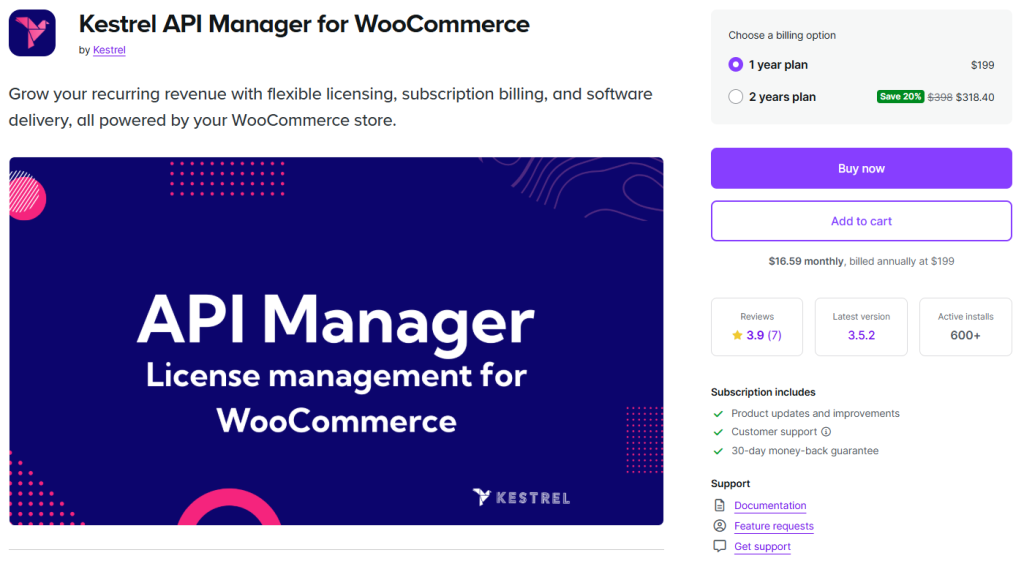 API Manager for WooCommerce
