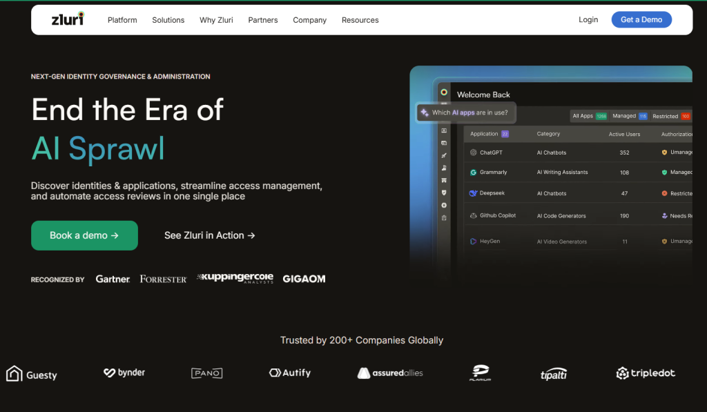 Zluri - discovery tools