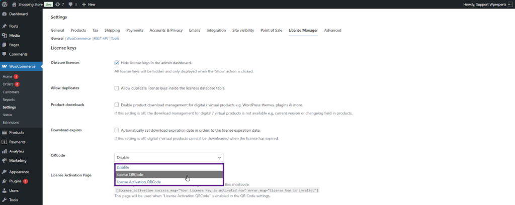QR Codes for Instant License Access