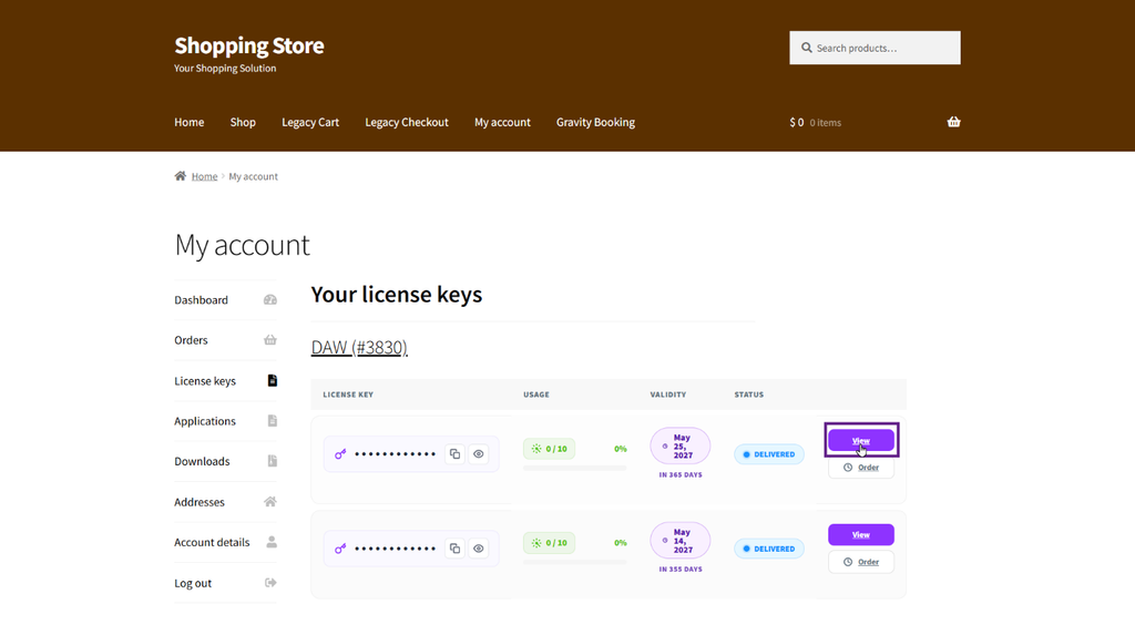 Redesigned License Management