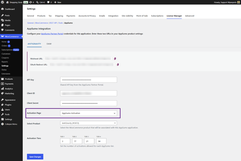 AppSumo Integration